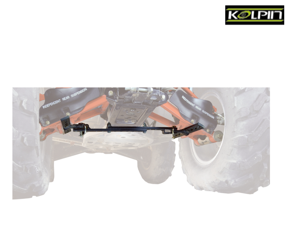Kolpin Universal Rear Suspension Lockout Kit IRS ATV KOL85200 parts4quads.eu