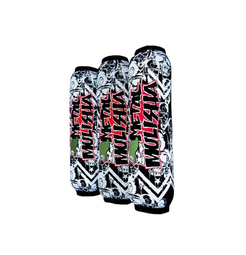 Shock Covers Metal Mulisha KAWASAKI KFX 450