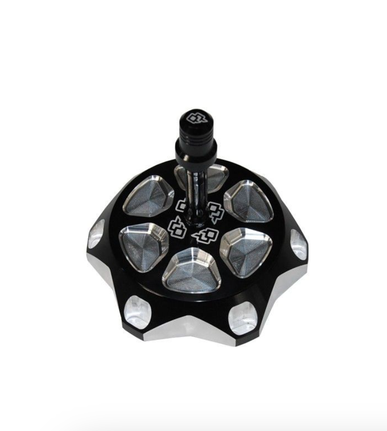 Black Gas Cap Yamaha YFZ450/ Warrior 350 Suzuki LTR450/ LTZ400 01TAP01006-BK