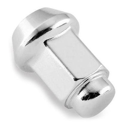 ITP 10MM TAPERED CHROME LUG NUT 14MM HEAD BOX OF 16 ALUG14BX
