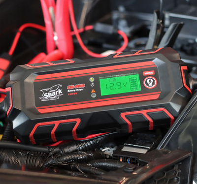 SHARK BATTERY CHARGER CN-4000, 6/12V, IP54, 4A DC
