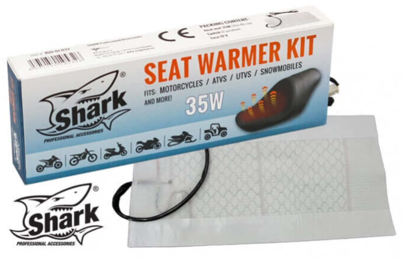 SHARK HEATED SEAT, SCOOTER/ATV/MOTORCYCLES