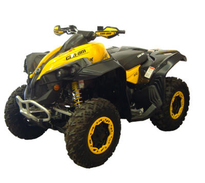 KIMPEX Overfender Kit Black Can-Am Renegade G2 500 800 1000