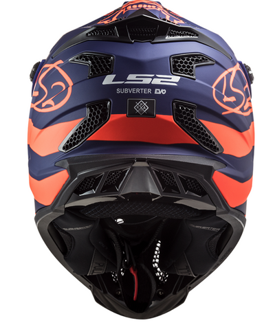 LS2 MX700 SUBVERTER CARGO MATT BLUE FLUO