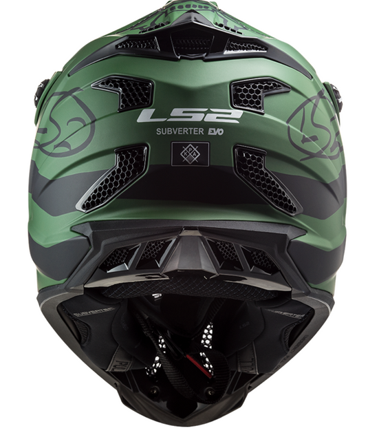 LS2 MX700 SUBVERTER CARGO MATT MILITARY GREEN