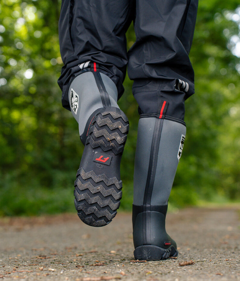 BOTTES FINNTRAIL CAOUTCHOUC OUTLANDER ROUGES