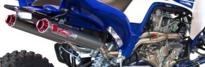 Chargez l&#39;image dans la visionneuse de la galerie, BIG GUN YAMAHA RAPTOR 700 (2015-23) EVO R ATV SYSTÈME COMPLET DOUBLE
