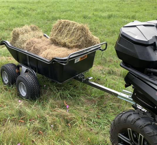 SHARK ATV TRAILER GARDEN 680 BLACK, 4 WHEEL