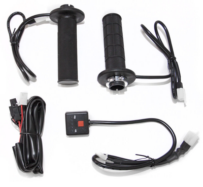 POIGNÉES CHAUFFANTES SHARK LOCK-ON POUR VTT AVEC PINCES EN ALUMINIUM