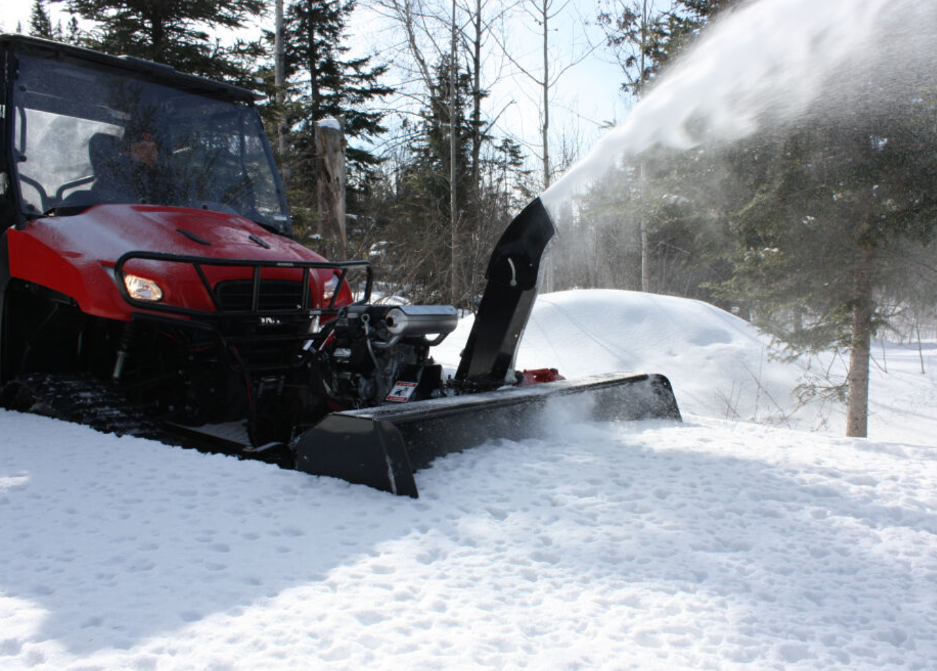 BERCOMAC profesional snowblower 72" (183 cm) Honda engine 22HP