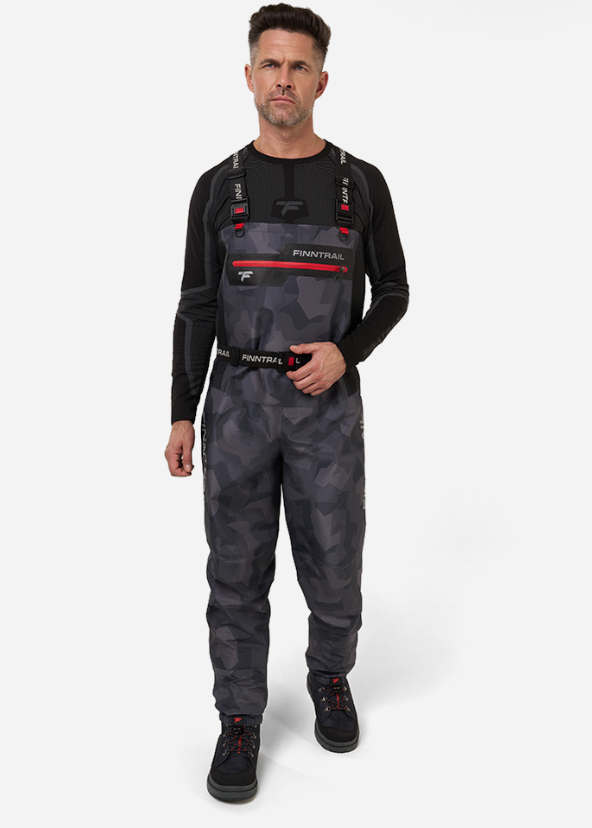 Load image into Gallery viewer, FINNTRAIL WADERS ATHLETIC CAMOSHADOWBLACK
