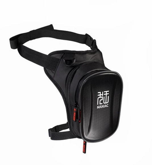 LS2 LLB-03 LEG BAG 900D FILM/PVC CARBON GRAIN BLACK 4.5L