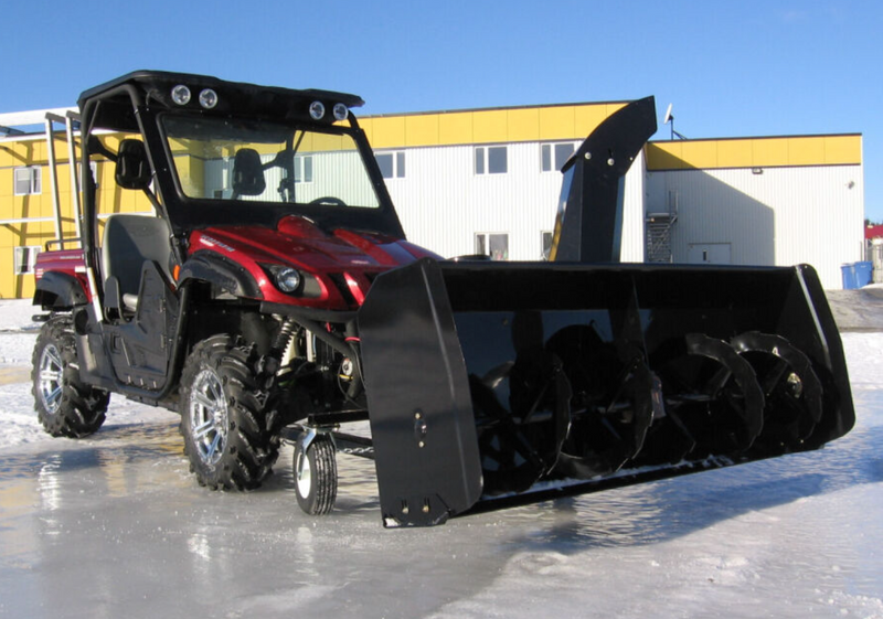 Chargez l&#39;image dans la visionneuse de la galerie, Souffleuse à neige professionnelle BERCOMAC 72&quot; (183 cm) moteur Honda 22HP
