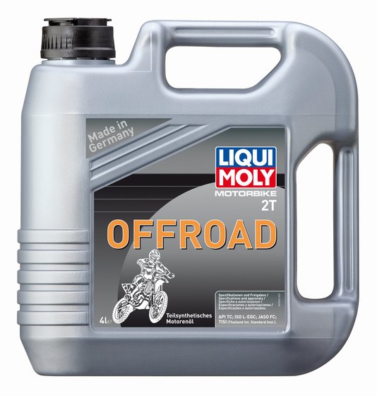 LIQUI MOLY 2t OFFROAD ENGINE OIL SEMI SYNTHETIC - 1 liter 3065