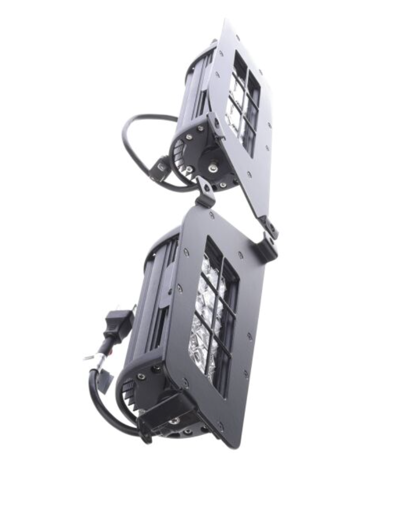 SHARK LED-SCHEINWERFER FÜR POLARIS ATV, UTV MIT HINTERGRUNDBELEUCHTUNG, 2STK