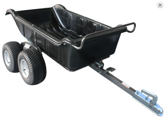 SHARK ATV TRAILER GARDEN 680 SCHWARZ, 4 RAD 