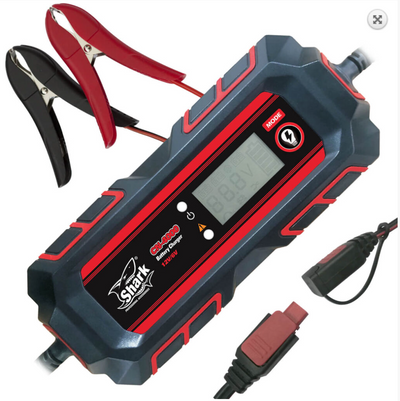 SHARK BATTERY CHARGER CN-4000, 6/12V, IP54, 4A DC