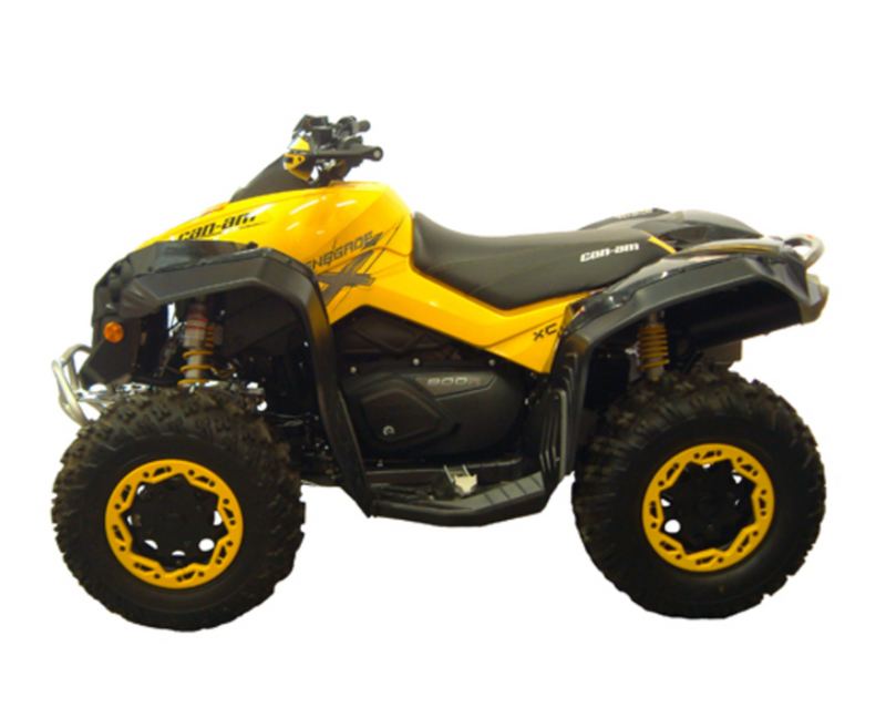 Load image into Gallery viewer, DIRECTION 2 WIDE Overfender Kit Black Can-Am Renegade 500 800 1000
