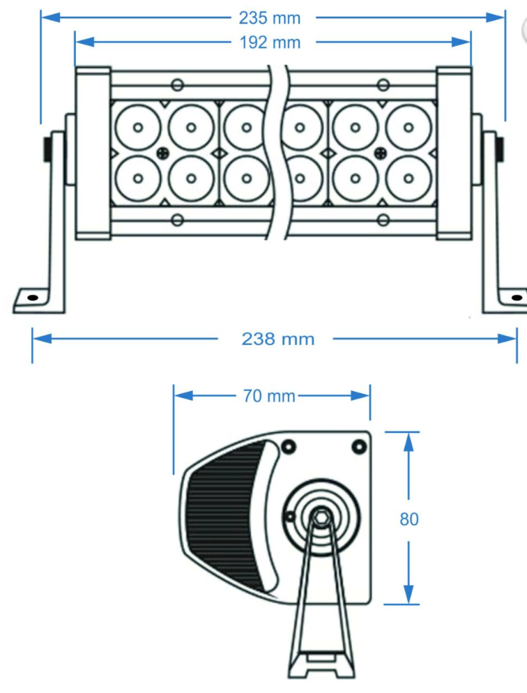 Load image into Gallery viewer, SHARK LED LIGHT BAR 7,5&quot;, 6D, 36W
