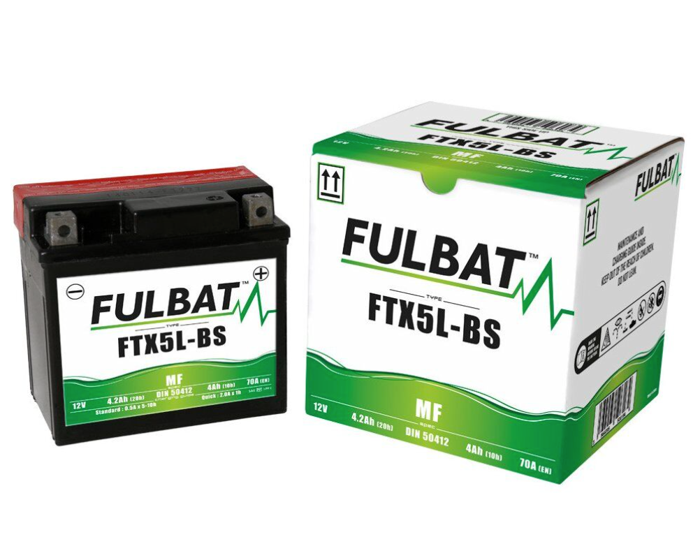 FULBAT BATTERIE 12V/4AH FTX5L-BS (YTX5L-BS) ACCESS DRR, HONDA, KTM, HUSQVARNA, SUZUKI, GAS GAS