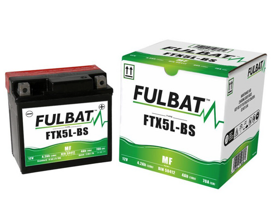 FULBAT BATTERY 12V/4AH FTX5L-BS (YTX5L-BS) ACCESS DRR, HONDA, KTM, HUSQVARNA, SUZUKI, GAS GAS