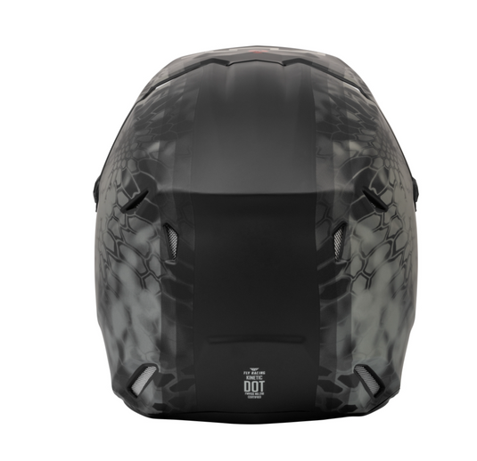 FLY RACING Kinetic S.E. Helmet - Matte Moss Grey/Black