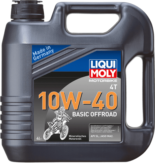  LIQUI MOLY 4t 10w-40 SYNTHETIC ENGINE OIL - 4l  3062