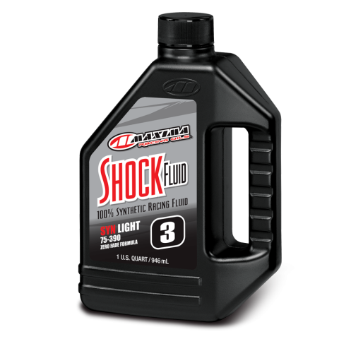 MAXIMA SYNTHETIC RACING SHOCK FLUID LIGHT 3WT 50-57901