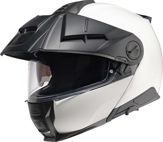 Schuberth E2 white Adventure Flip Up helmet