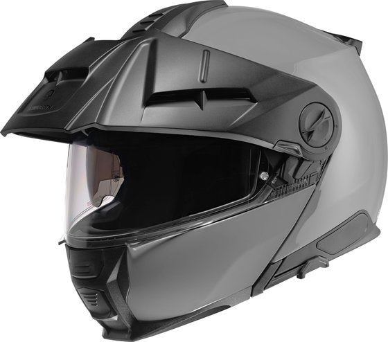 Chargez l&#39;image dans la visionneuse de la galerie, Casque Schuberth E2 Adventure Flip Up gris
