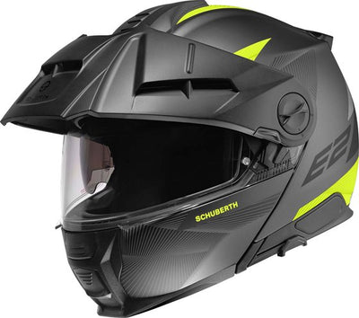 Schuberth E2 defender matt yellow/grey Flip Up helmet