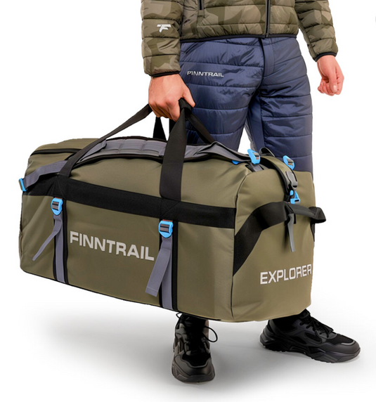 Sac Finntrail Explorer Kaki 100L