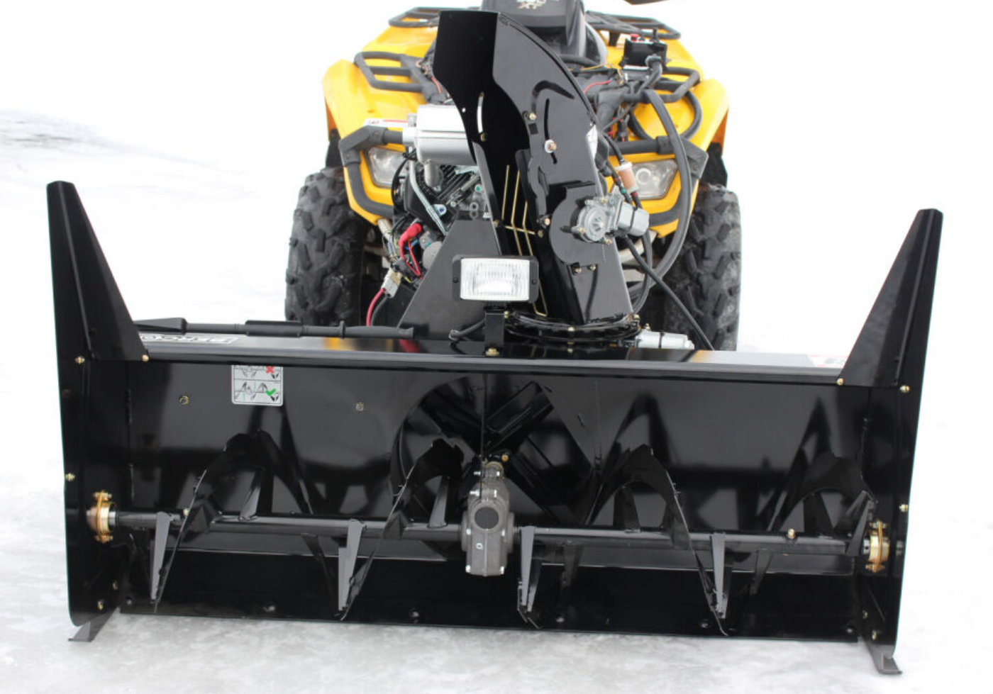 Souffleuse à neige professionnelle BERCOMAC 54" (138 cm) moteur Honda 22HP