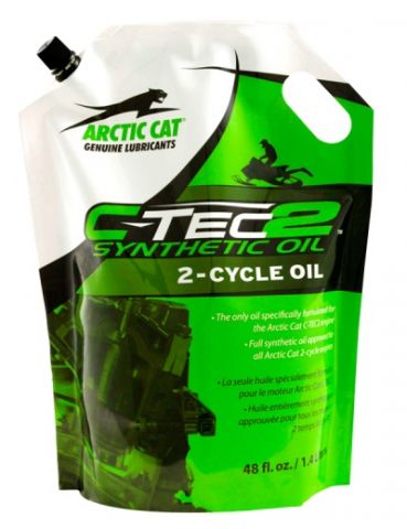 ARCTIC CAT INTLAB 2-CYCLE SYNTHETIC C-TEC2-48 OZ BA OIL