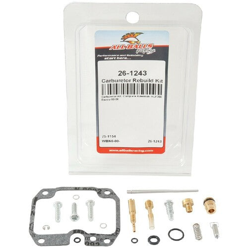 ALL BALLS CARBURETOR REPAIR KIT KAWASAKI KLF 250 BAYOU '03-'06