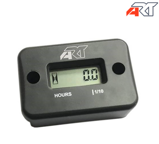 ART Hour Meter Without Wire Black CC104-HRMS