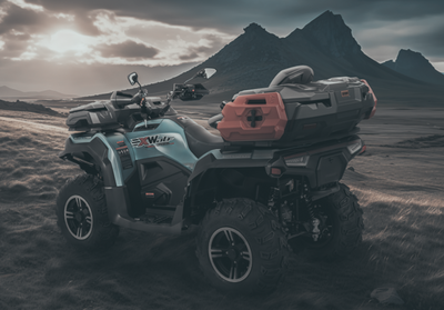 Coffre arrière pour VTT TESSERACT LONCIN XWOLF 700