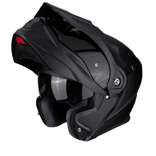 SCORPION Adx-1 solid matt black ADVENTURE HELMET