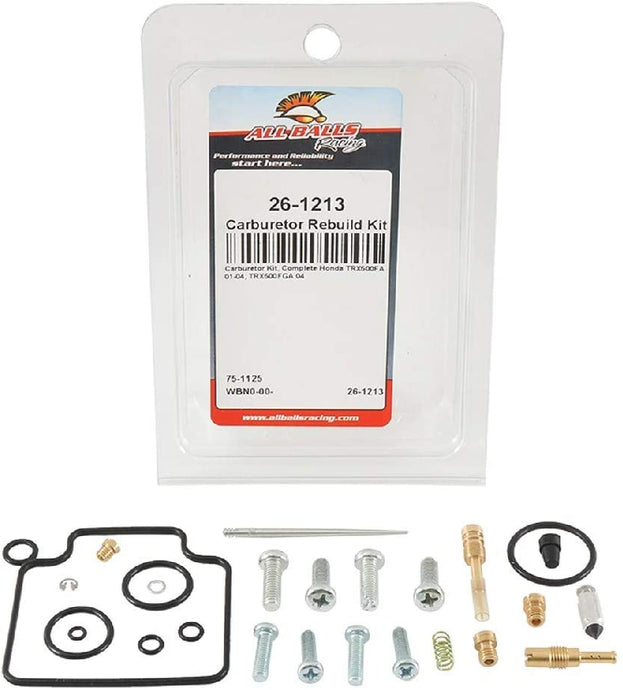 ALL BALLS CARBURETOR REPAIR KIT HONDA TRX 500FA 01-04, TRX 500FGA 04