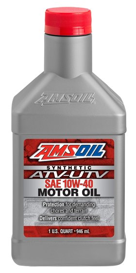 AMSOIL 10w-40 SYNTHETIC ATV/UTV MOTOR OIL 946ml 55-662-001
