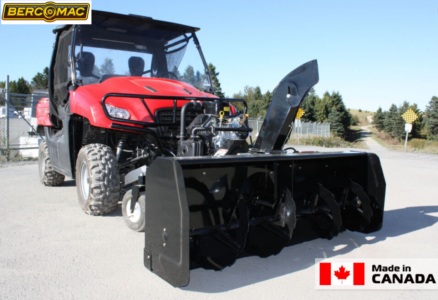 BERCOMAC profesional snowblower 66" (167 cm) Honda engine 22HP 700512-7-22H-CE