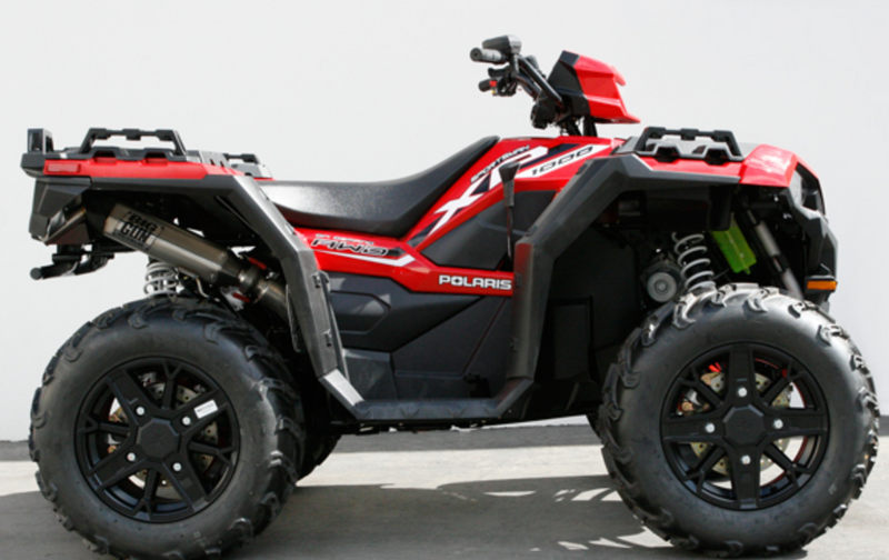 Chargez l&#39;image dans la visionneuse de la galerie, BIG GUN POLARIS SPORTSMAN 850/XP 1000 (2017-23) EXO INOX SLIP ON
