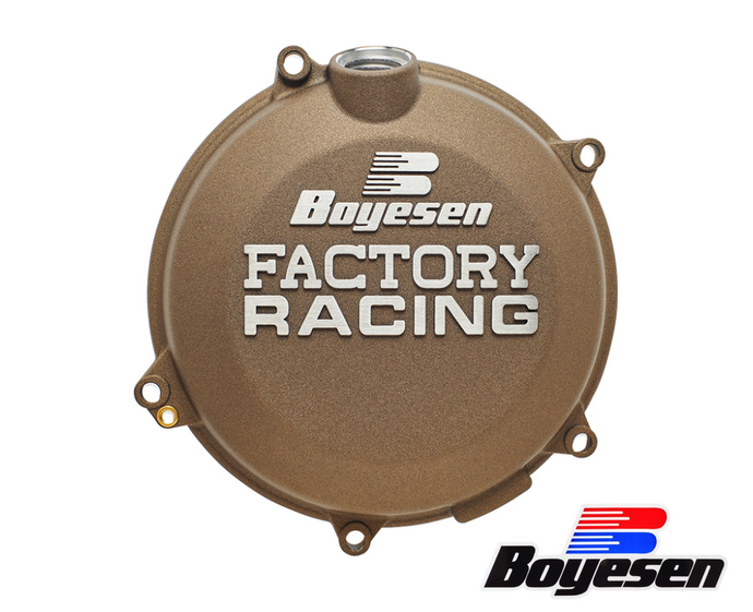 BOYESEN Factory Racing Clutch Cover Magnesium - Yamaha YFZ450/R/X/RSE