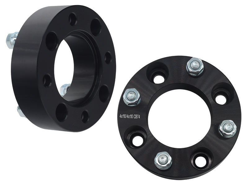 Bronco ATV wheel spacers 4/110 1,5"/38mm Black 74-064110-15B