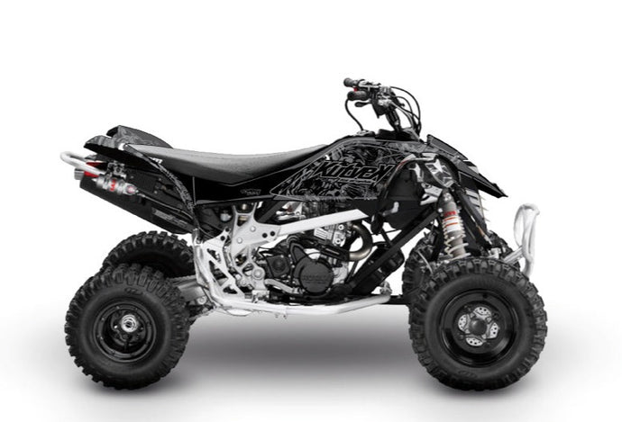 CAN AM DS 90 ATV ZOMBIES DARK GRAPHIC KIT BLACK