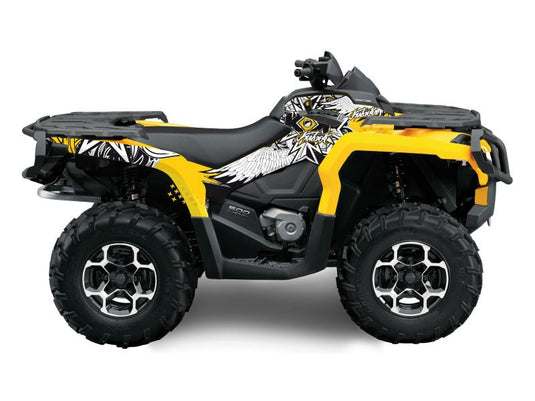 CAN AM OUTLANDER 1000 ATV DEMON GRAPHIC KIT