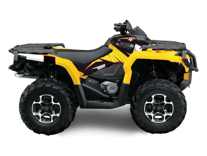 CAN AM OUTLANDER 1000 ATV FACTORY GRAPHIC KIT
