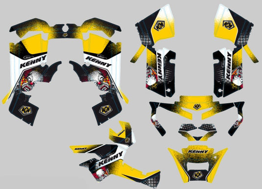 CAN AM OUTLANDER 1000 ATV KENNY GRAPHIC KIT