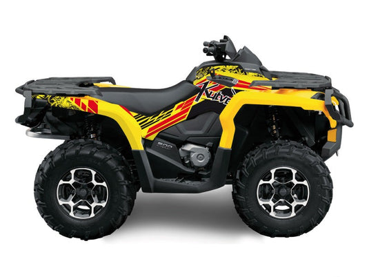 CAN AM OUTLANDER 1000 ATV SPIRIT GRAPHIC KIT