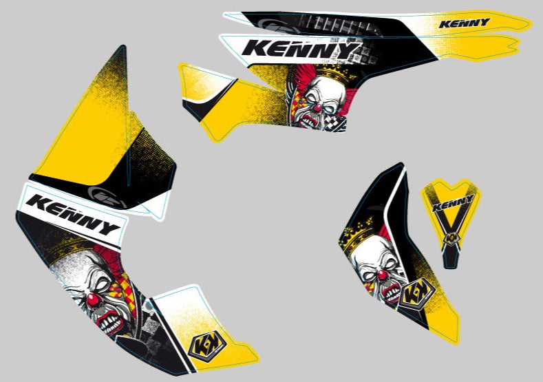 Laden Sie das Bild in Galerie -Viewer, CAN AM RENEGADE ATV KENNY GRAPHIC KIT
